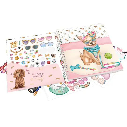 TOPModel Dress Me Up Stickerbuch DOGGY – Bild 3