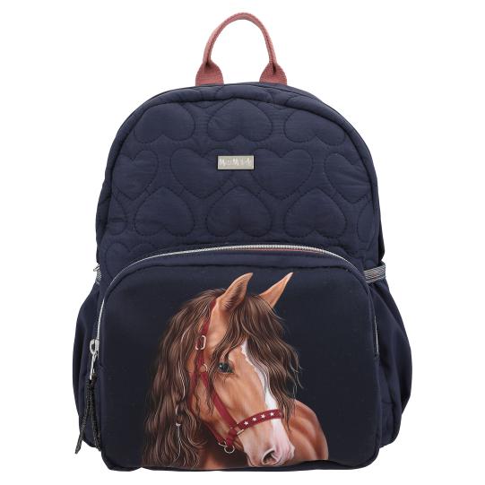 Miss Melody Rucksack mit Herzsteppung GLITTER HORSE