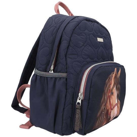 Miss Melody Rucksack mit Herzsteppung GLITTER HORSE – Bild 3