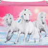 Miss Melody Federtasche mit Glitzereffekt auf dem Cover