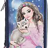 TOPModel 3-Fach Federtasche LED WOLF