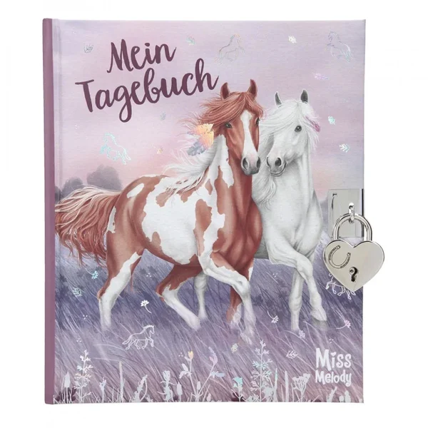 Miss Melody Tagebuch mit Stickern
