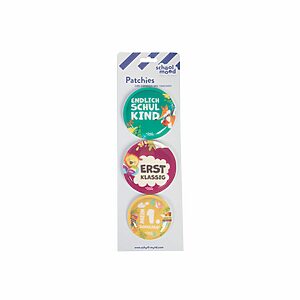 School Mood Patchies 3er-Set - Einschulung