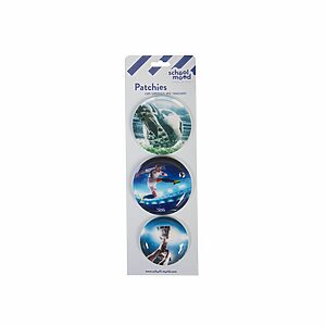 School Mood Patchies 3er-Set - Fußball