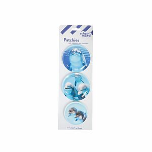 School Mood Patchies 3er-Set - Delfine