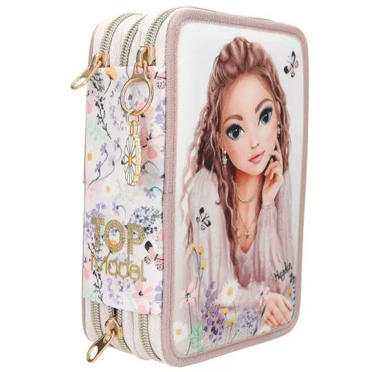 TOPModel  SUMMER FEELING SET Schulrucksack Trolley + Federtasche + Fächerschlamper – Bild 11
