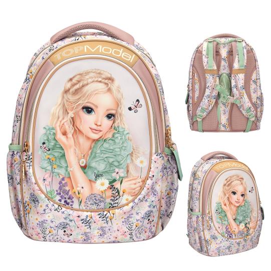 TOPModel  SUMMER FEELING Schulrucksack + Federtasche + Fächerschlamper – Bild 2