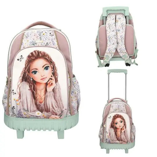 TOPModel  SUMMER FEELING SET Schulrucksack Trolley + Federtasche + Fächerschlamper – Bild 2