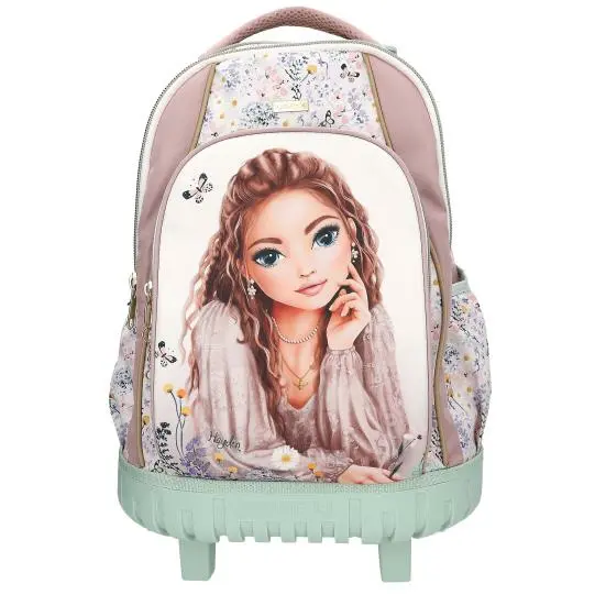 TOPModel  SUMMER FEELING SET Schulrucksack Trolley + Federtasche + Fächerschlamper – Bild 3