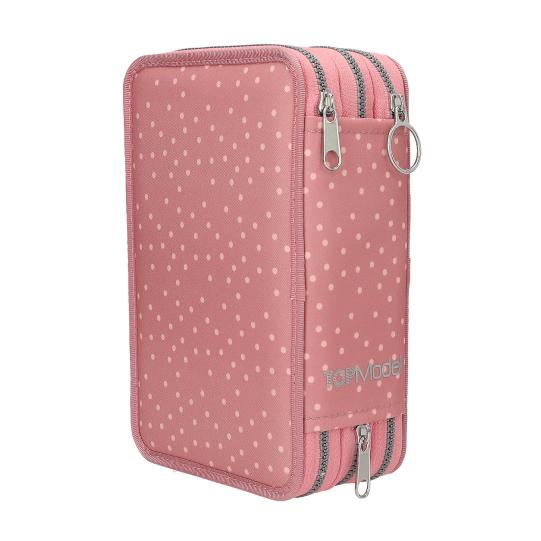 TOPModel 3 Fach Federtasche Affen Applikation JUICY – Bild 3