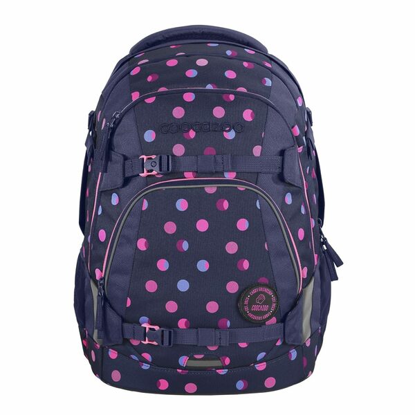 Coocazoo Reflective Moons Mate Set 3-teilig Schulrucksack, Mäppchen & Colour Up