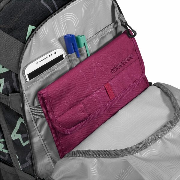 Coocazoo Reflective Graffiti Mate Set 3-teilig Schulrucksack, Mäppchen & Colour Up – Bild 5