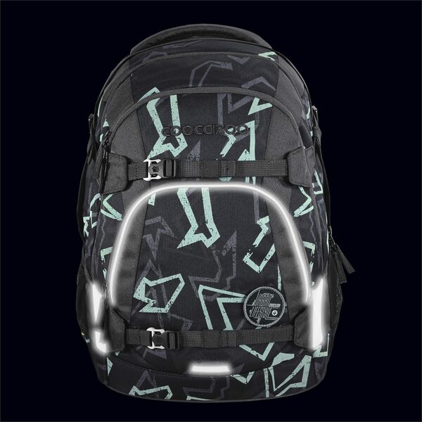 Coocazoo Reflective Graffiti Mate Set 3-teilig Schulrucksack, Mäppchen & Colour Up – Bild 6