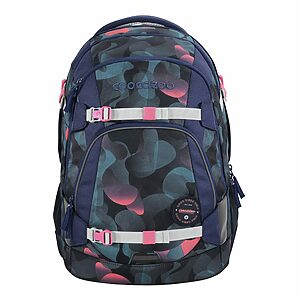 Coocazoo Cloudy Peach Mate Set 3-teilig Schulrucksack, Mäppchen & Colour Up