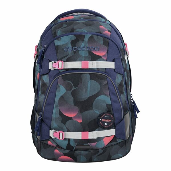 Coocazoo Cloudy Peach Mate Set 3-teilig Schulrucksack, Mäppchen & Colour Up