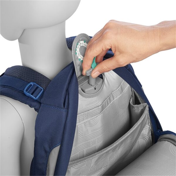 Coocazoo Blue Motion Mate Set 3-teilig Schulrucksack, Mäppchen & Colour Up – Bild 4