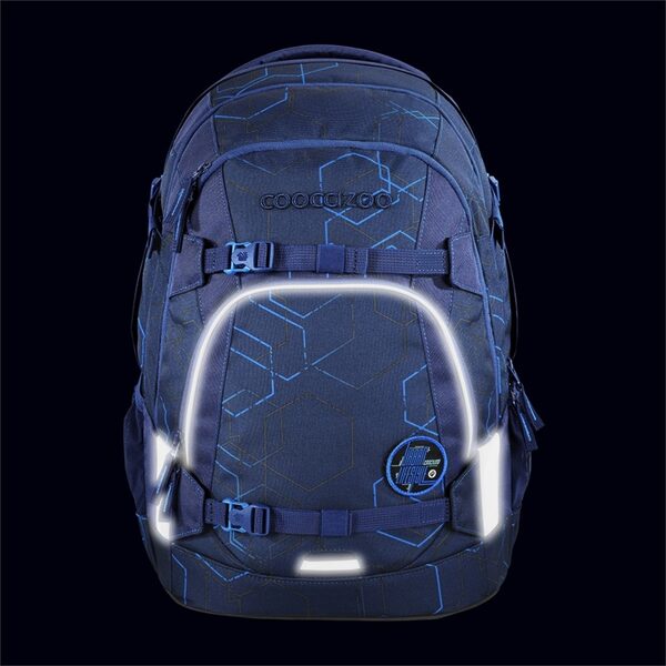 Coocazoo Blue Motion Mate Set 3-teilig Schulrucksack, Mäppchen & Colour Up – Bild 6