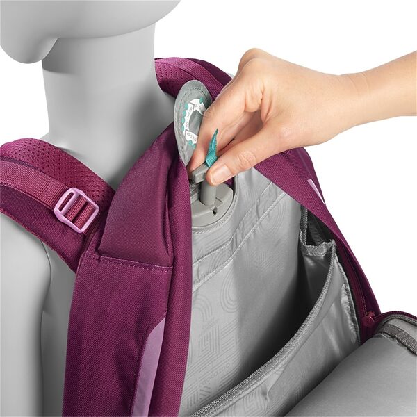 Coocazoo Rucksack Set 3 teilig PORTER Berry Bubbles, mit Mäppchen und Colour Up Follow Me – Bild 5