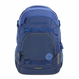 Coocazoo All Blue Mate Set 3-teilig Schulrucksack, Mäppchen Deep Matrix & Colour Up