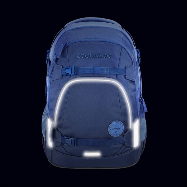 Coocazoo All Blue Mate Set 3-teilig Schulrucksack, Mäppchen Deep Matrix & Colour Up – Bild 6