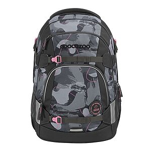 Coocazoo Bubble Brush Mate Set 3-teilig Schulrucksack, Mäppchen & Colour Up