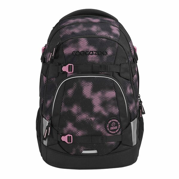 Coocazoo Pink Illusion  Mate Set 3-teilig Schulrucksack, Mäppchen & Colour Up