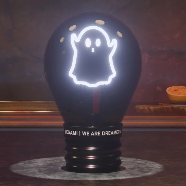Deko-Tischlampe in Glühbirnenform - Ghost - Bulb Fiction – Bild 3