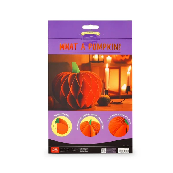 Legami Faltbarer Halloween -Kürbis aus Papier - What a Pumpkin! – Bild 4
