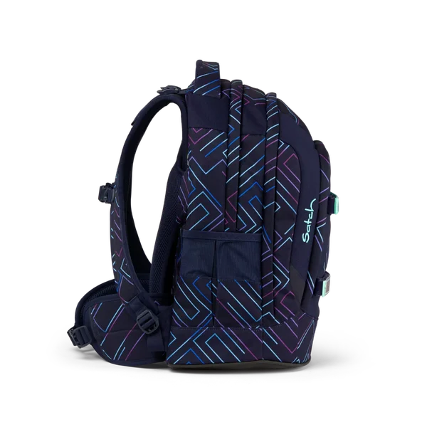 Satch Pack Schulrucksack Purple Laser – Bild 3