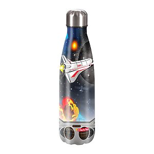 Step by Step Edelstahl-Trinkflasche  Sky Rocket Rico