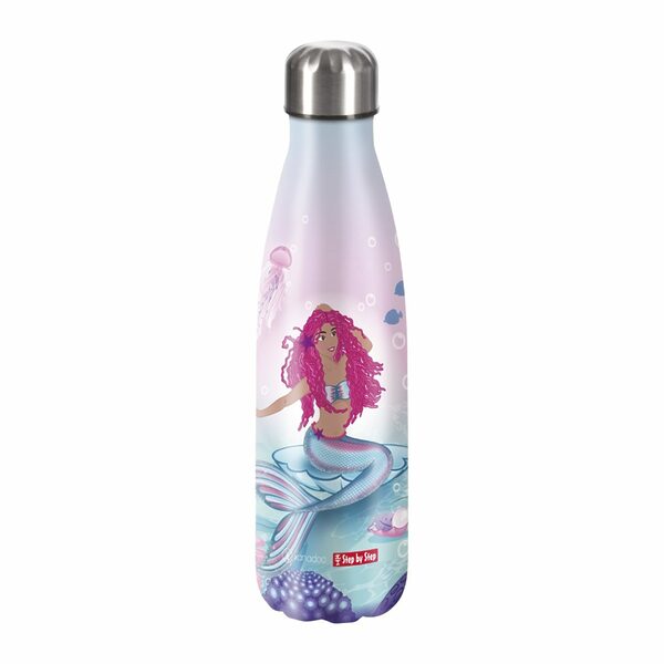 Step by Step Edelstahl-Trinkflasche Mermaid Lola