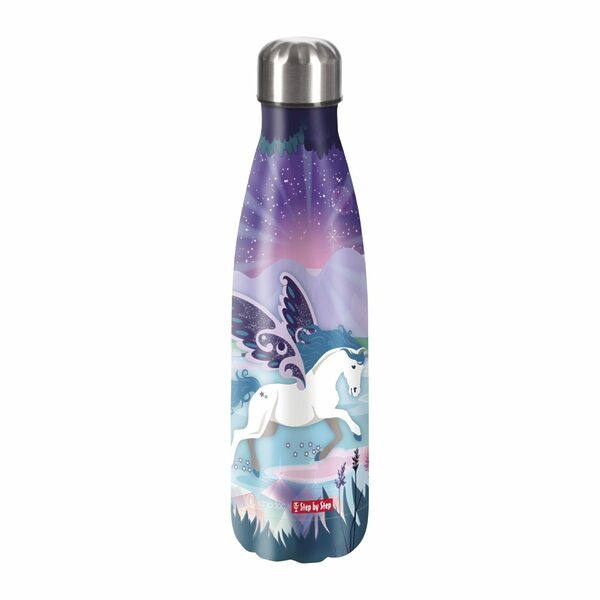 Step by Step Edelstahl-Trinkflasche Dreamy Pegasus Shadow