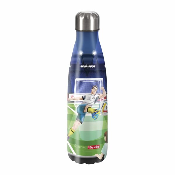Step by Step Edelstahl-Trinkflasche Soccer Ben