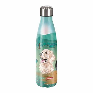 Step by Step Edestahl-Trinkflasche Dog Basty