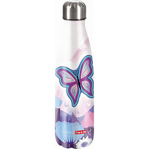 Step by Step Edelstahl-Trinkflasche Butterfly Maja
