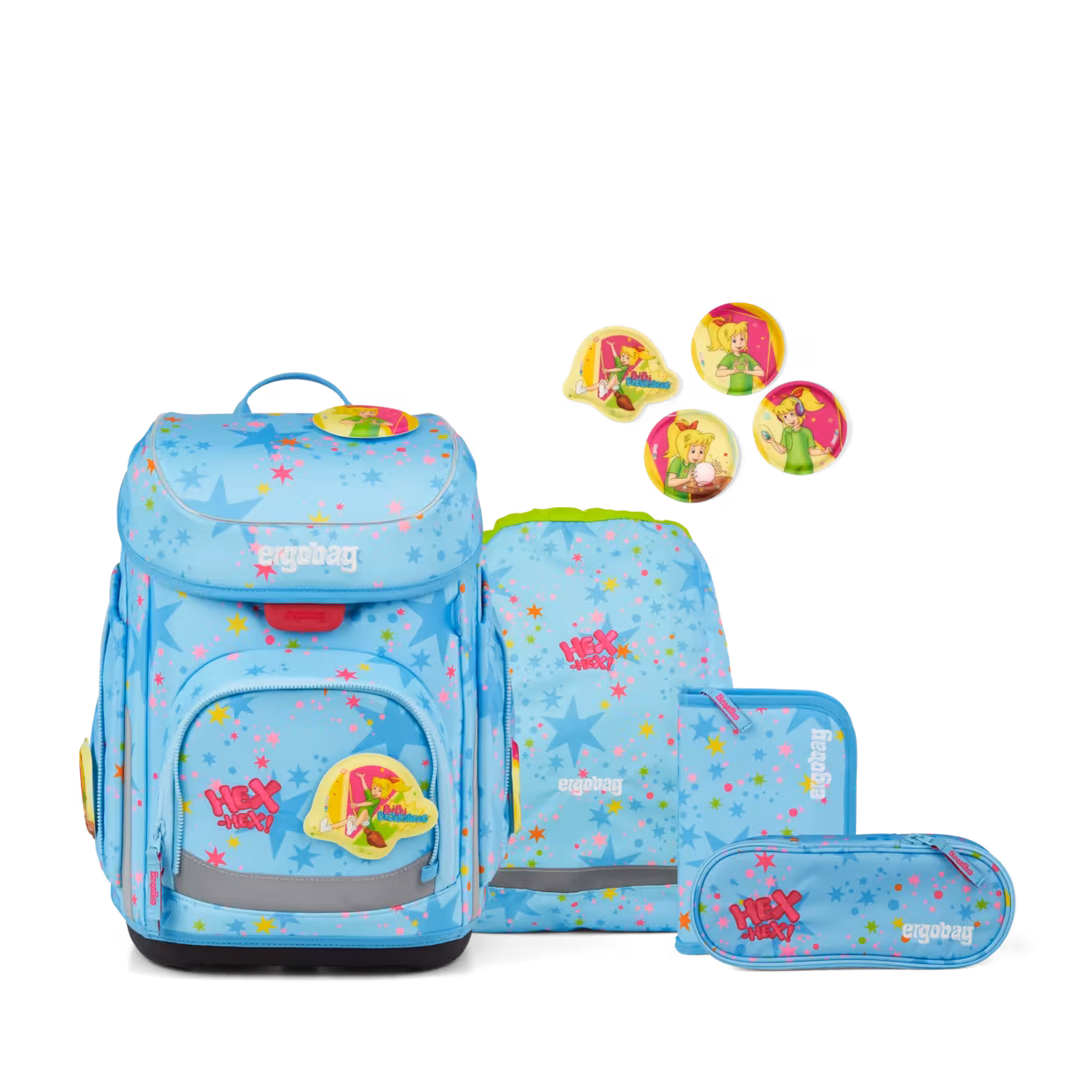 Ergobag Cubo Bärhext Bibi Blocksberg – Bild 7