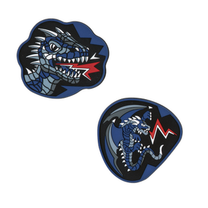 DerDieDas Wechselbuttons 2er Set Dark Dragon