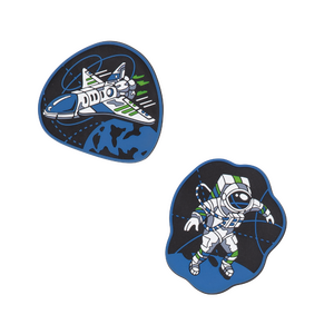 DerDieDas Wechselbuttons 2er Set Moon Mission