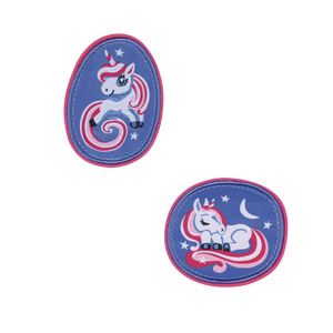 DerDieDas Wechselbuttons 2er Set Magic Unicorn