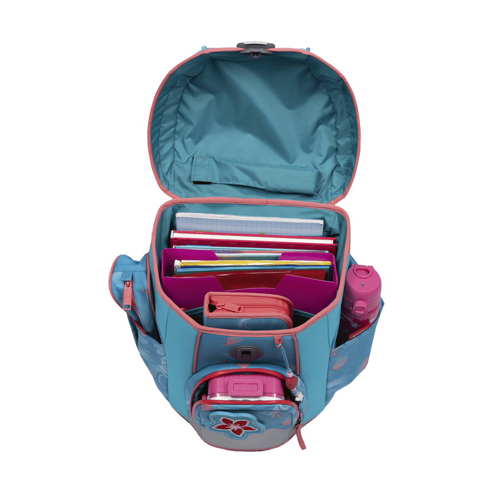 Scout Micro Exklusiv Safety Light Aloha Schulranzen – Bild 6