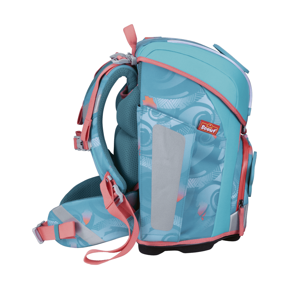 Scout Micro Exklusiv Safety Light Aloha Schulranzen – Bild 8