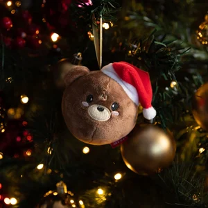 Legami Weihnachtsdekoration aus Plüsch - Teddy Bear - Oh-Oh-Ohrnaments