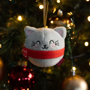 Legami Weihnachtsdekoration aus Plüsch - Kitty - Oh-Oh-Ohrnaments