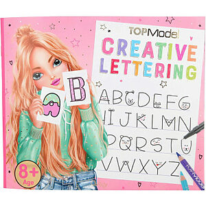 TOP Model - Handlettering Malbuch