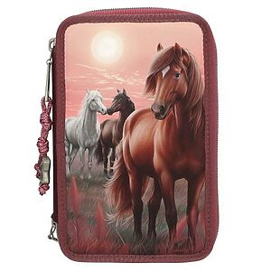 Miss Melody 3 Fach Federtasche DREAMLAND