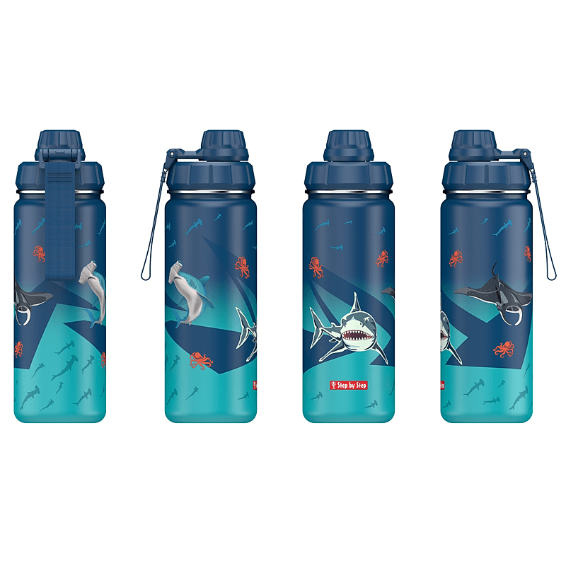 Step by Step Trinkflasche aus Edelstahl Underwater – Bild 3