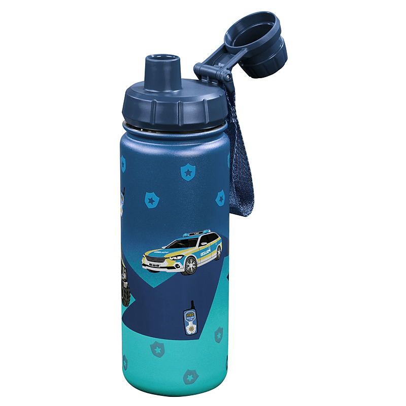 Step by Step Trinkflasche aus Edelstahl Police – Bild 2