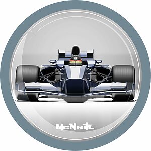 McNeill McAddys zu Schulranzen FAHRZEUGE F1/hellgrau