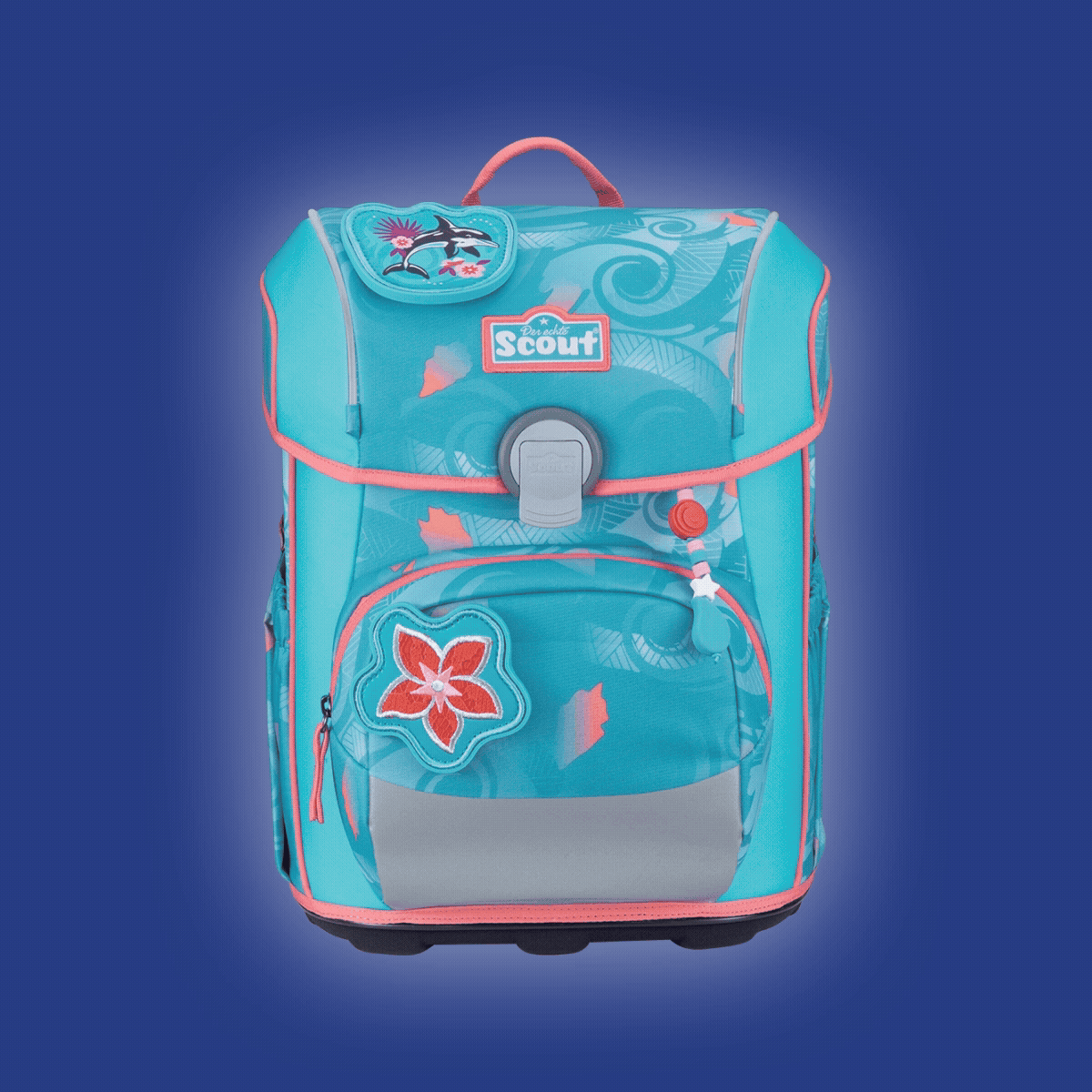 Scout Neo Exklusiv Safety Light Aloha Schulranzen – Bild 2