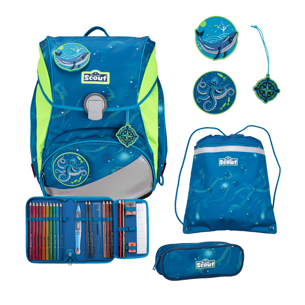 Scout Alpha Deep Sea Schulrucksack – Bild 5